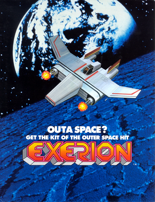 Exerion (Taito) Game Cover